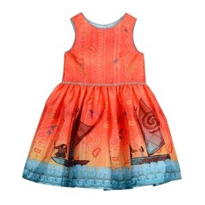 Disney Pippa & Julie Moana Dress Size 4 $68